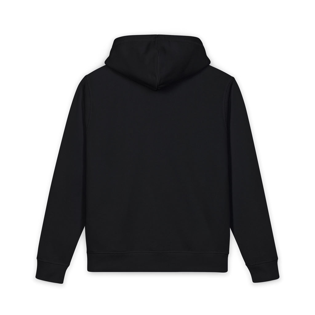 Graze Toward Goldline Hoodie — White Graphic Pullover