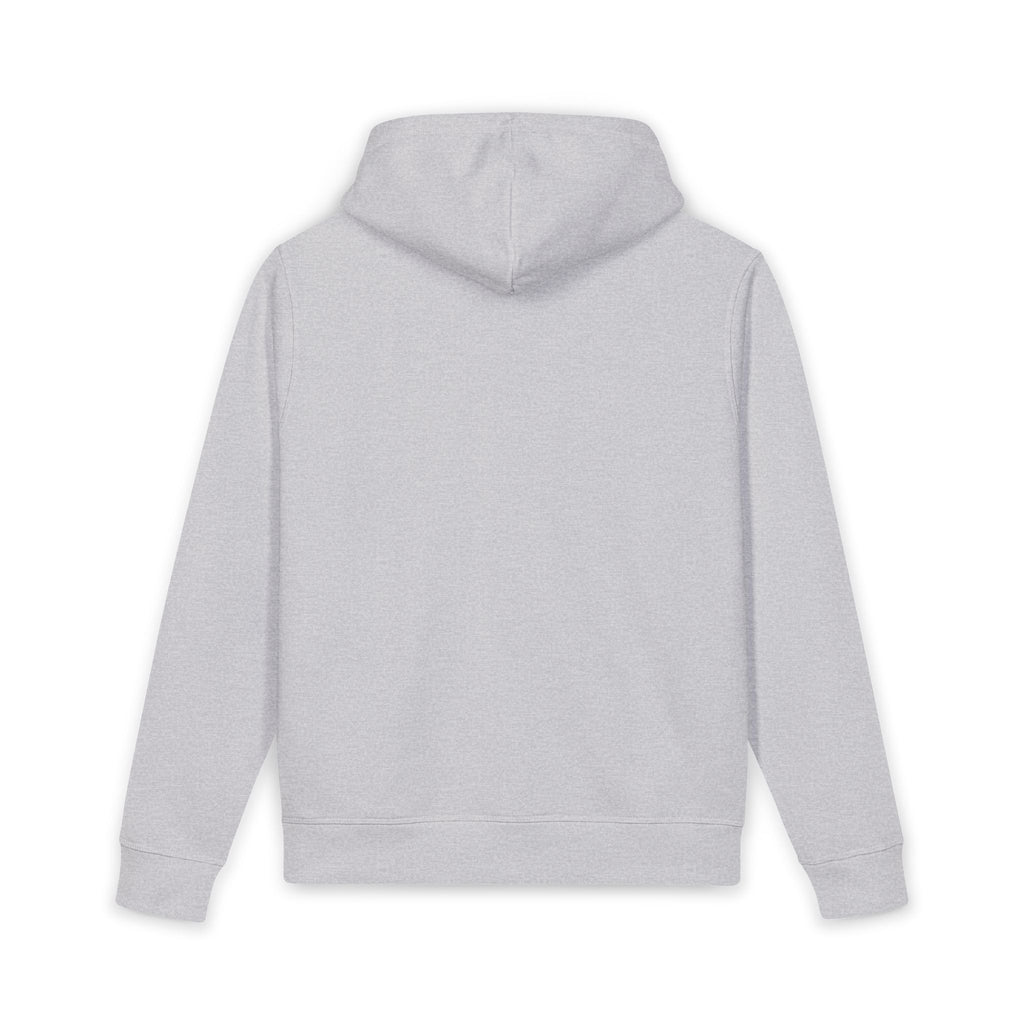 Graze Toward Goldline Hoodie — White Graphic Pullover