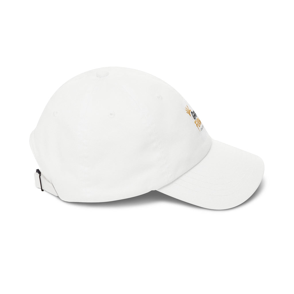 Grace Forward Collective Dad Cap — Embroidered Floral Logo Baseball Hat