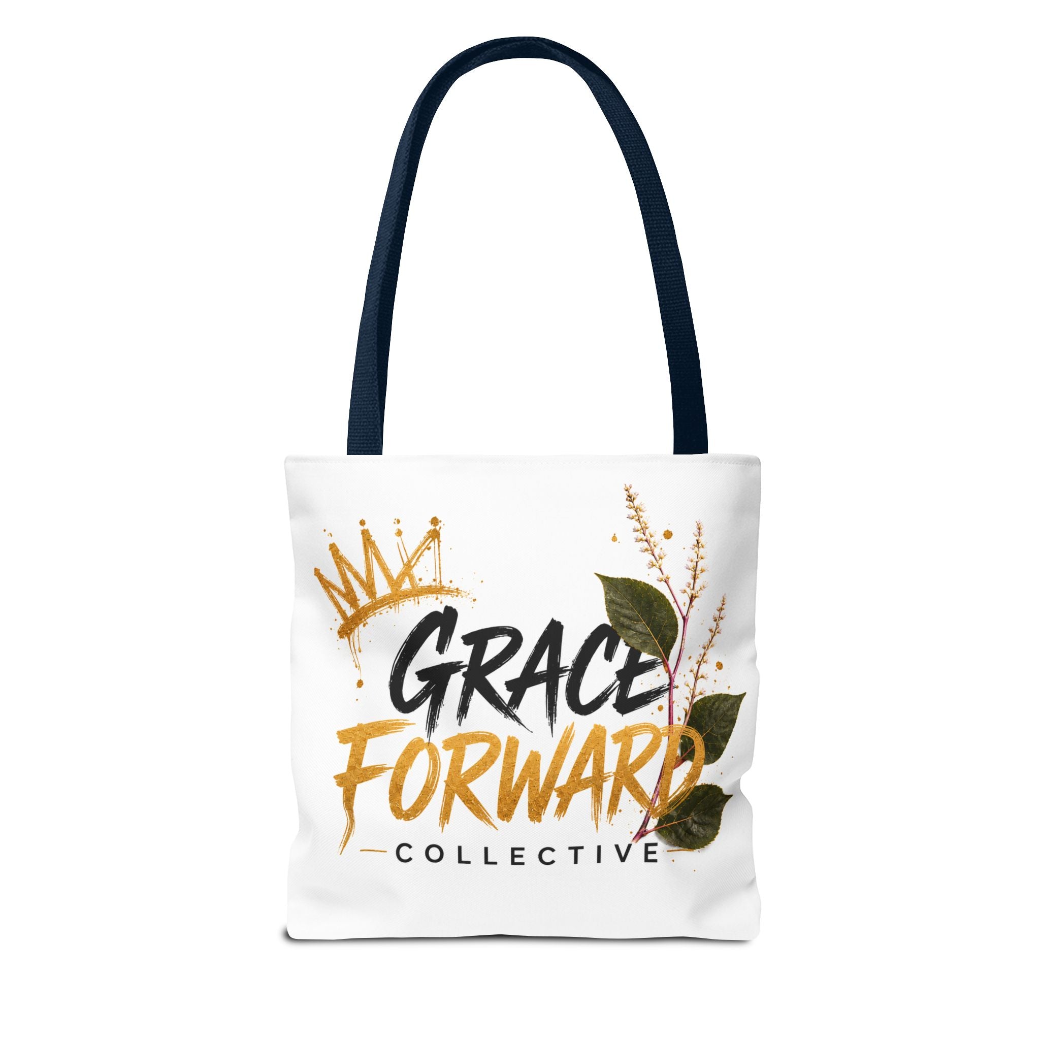 Grace Forward Floral Tote Bag — Inspirational Eco Shopper