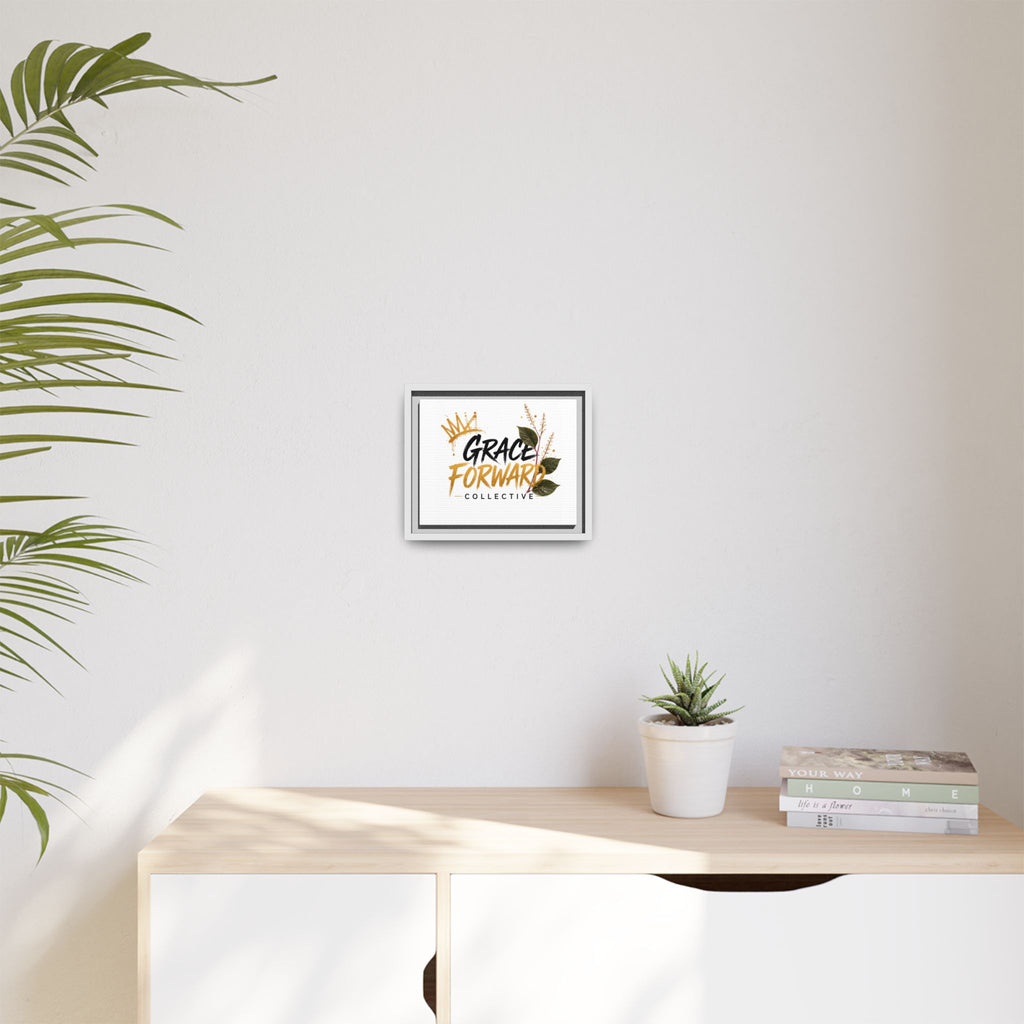 Grace Forward Collective Framed Canvas Art – Inspirational Wall Print