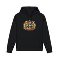 Graze Toward Goldline Hoodie — White Graphic Pullover