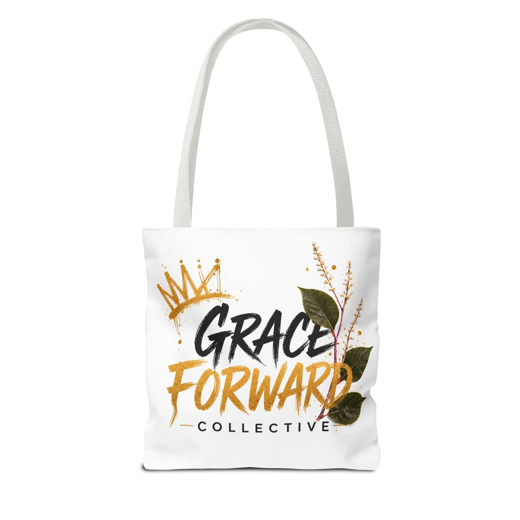 Grace Forward Floral Tote Bag — Inspirational Eco Shopper