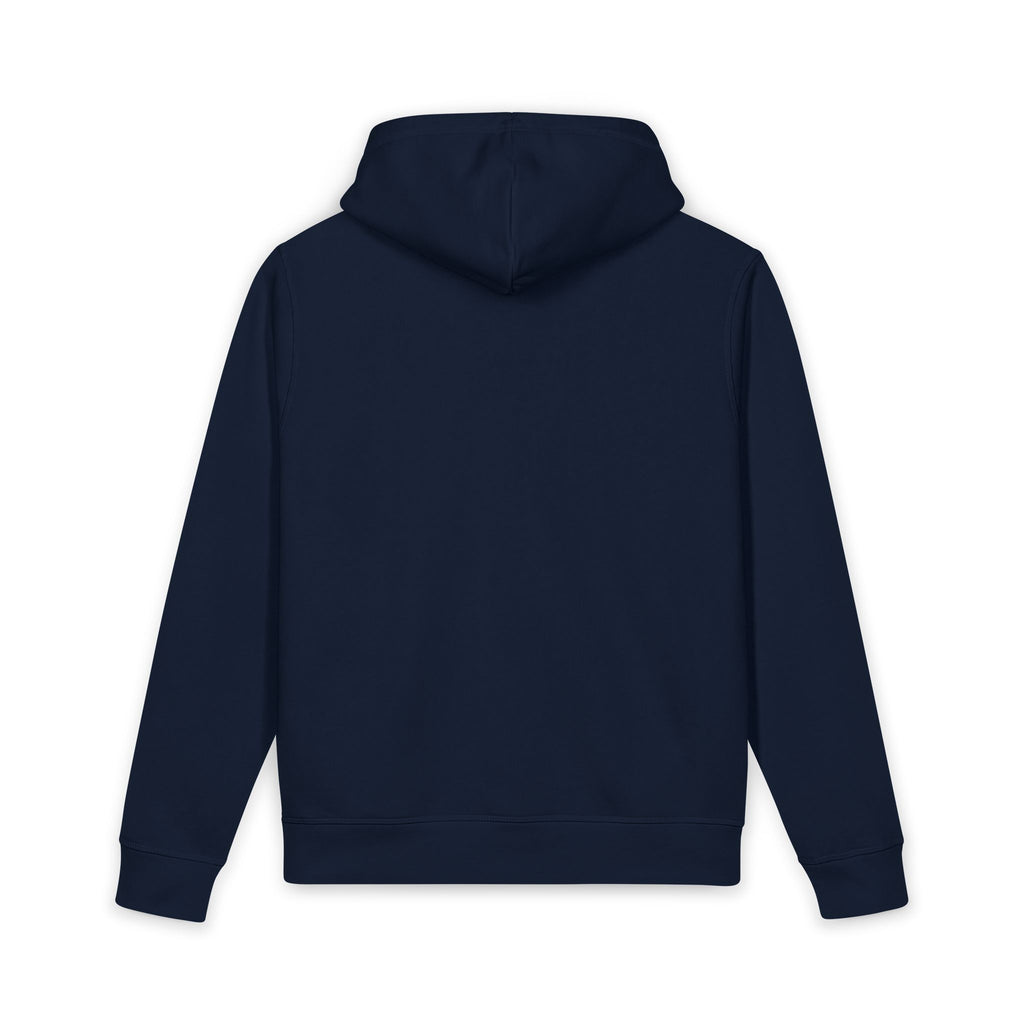 Graze Toward Goldline Hoodie — White Graphic Pullover