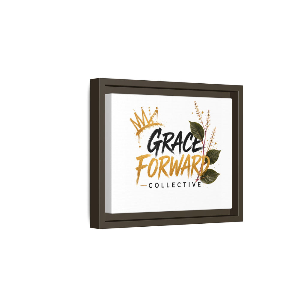 Grace Forward Collective Framed Canvas Art – Inspirational Wall Print