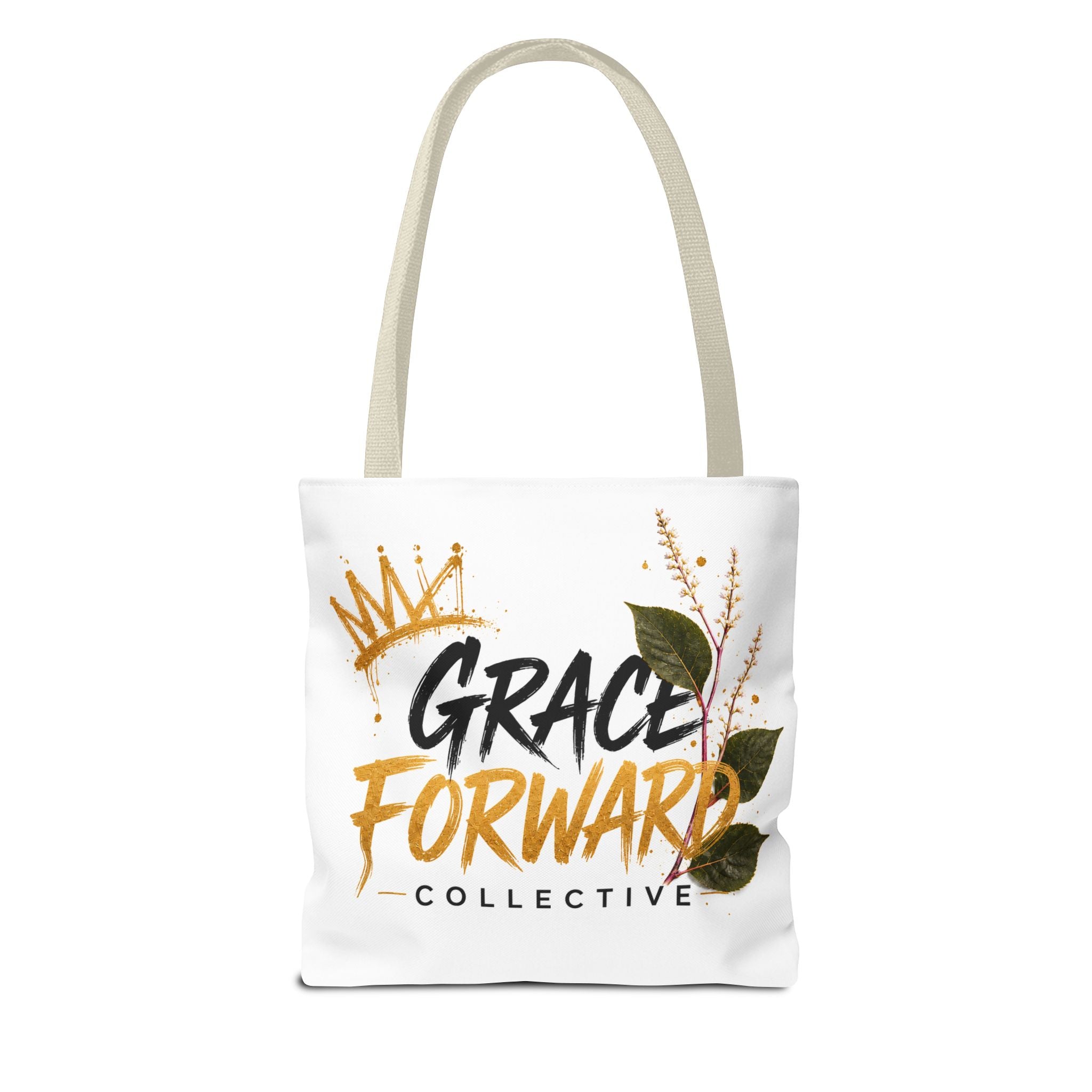 Grace Forward Floral Tote Bag — Inspirational Eco Shopper