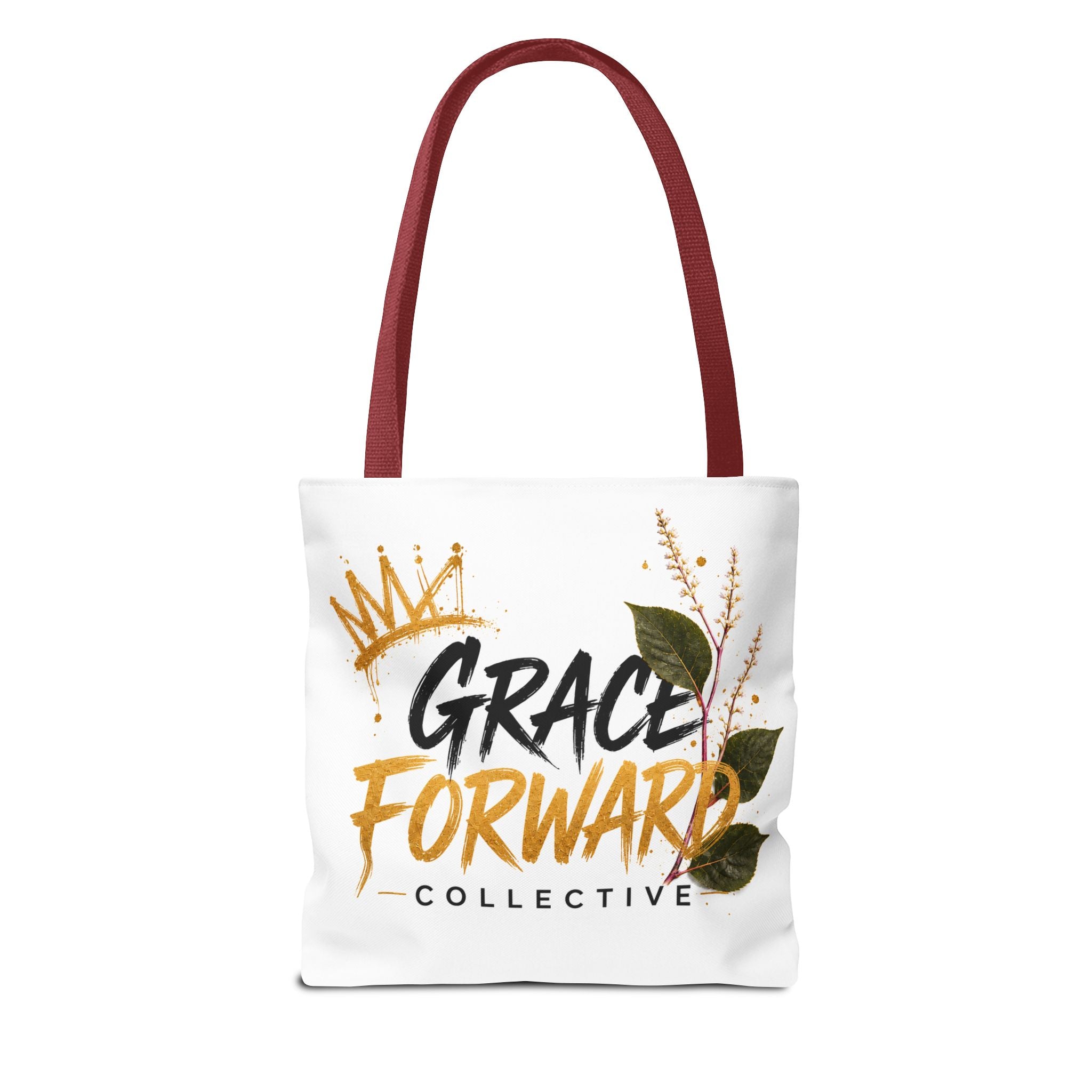 Grace Forward Floral Tote Bag — Inspirational Eco Shopper